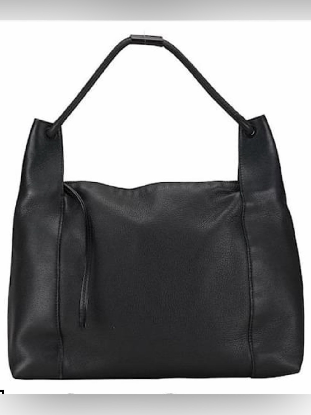 Gucci vintage Black Leather Shoulder Bag